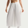 NIKE - Pleated Culotte Mr Pant Kadın Beyaz Etek (1)