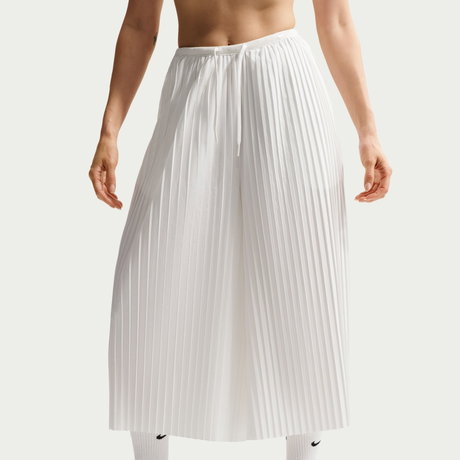 NIKE - Pleated Culotte Mr Pant Kadın Beyaz Etek (1)