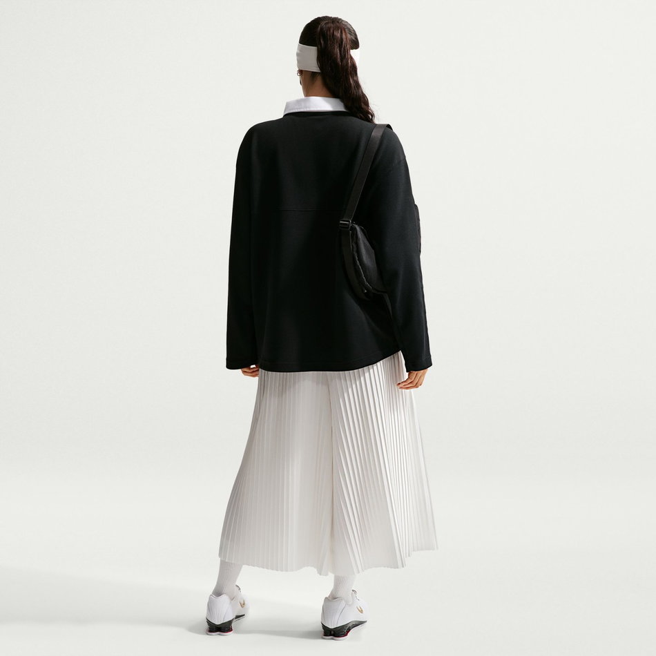 Pleated Culotte Mr Pant Kadın Beyaz Etek