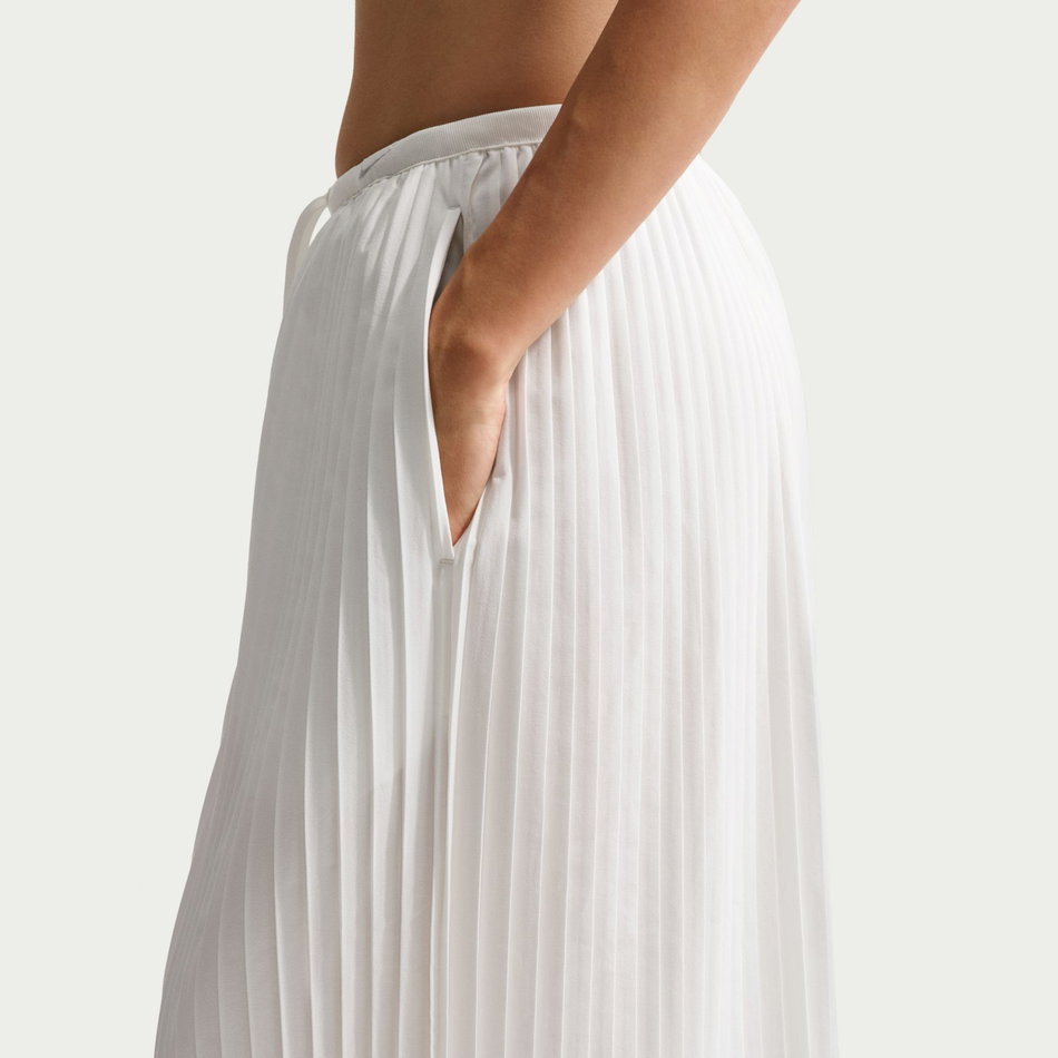 Pleated Culotte Mr Pant Kadın Beyaz Etek