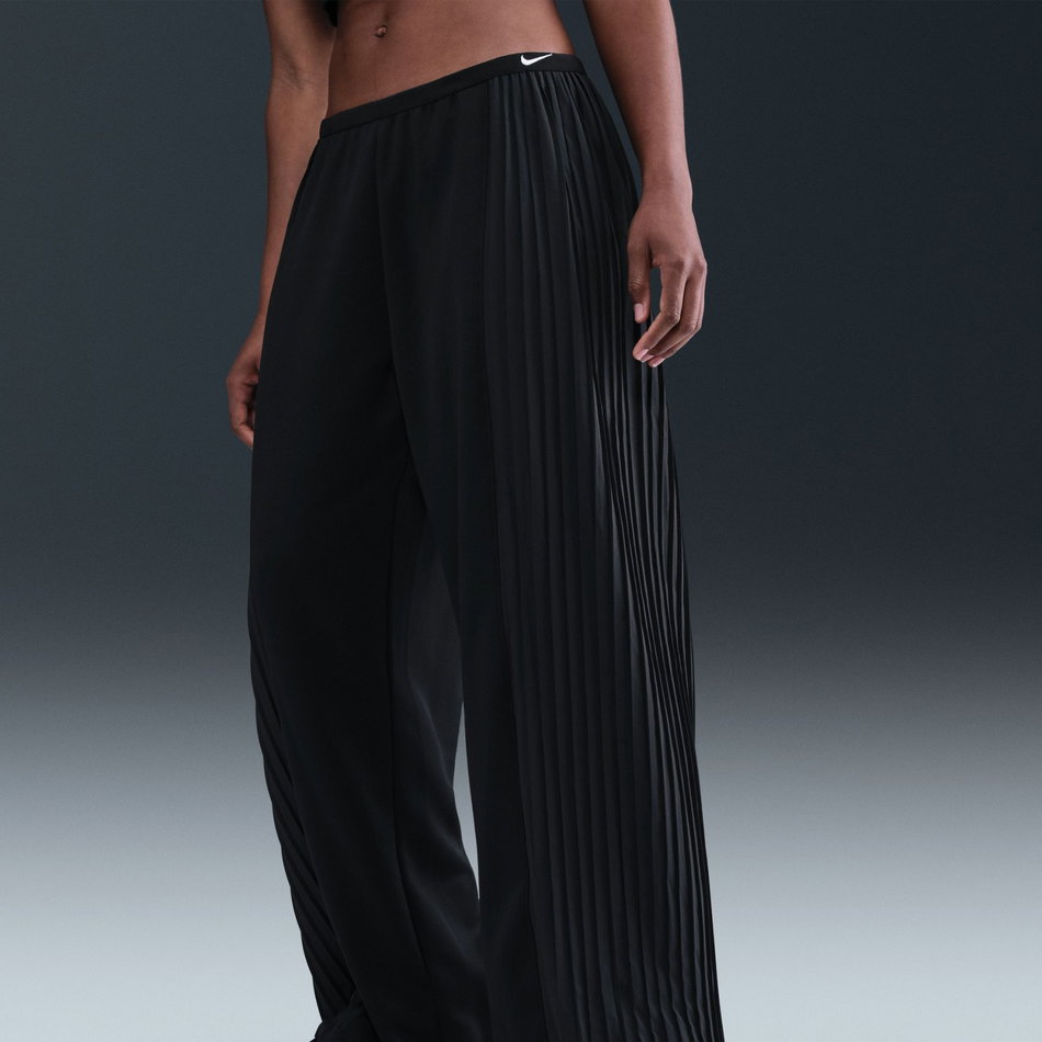 Pleated Pant Kadın Siyah Pileli Eşofman Altı