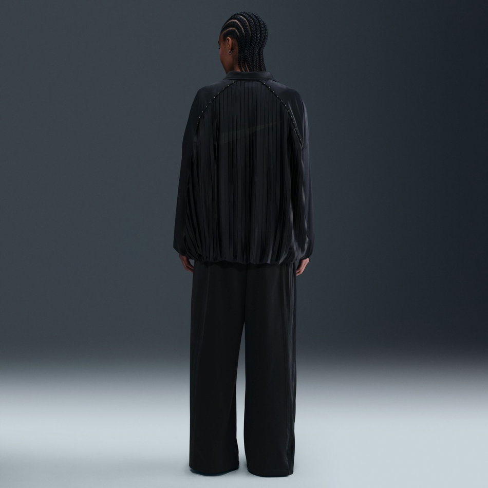 Pleated Pant Kadın Siyah Pileli Eşofman Altı