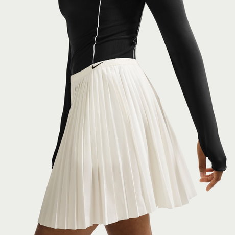 NIKE - Pleated Skirt Kadın Bej Etek