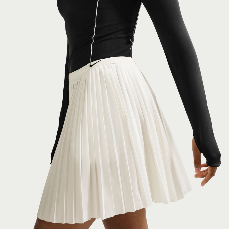 Pleated Skirt Kadın Bej Etek