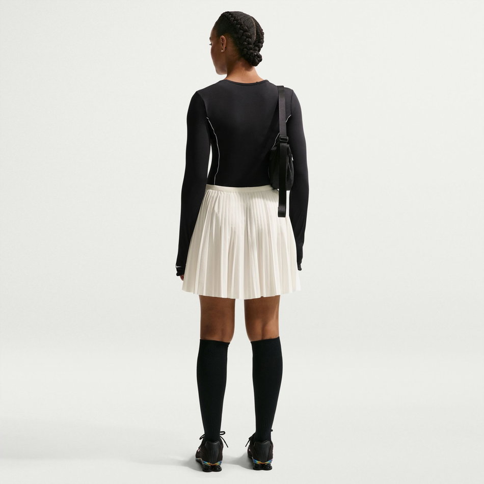 Pleated Skirt Kadın Bej Etek