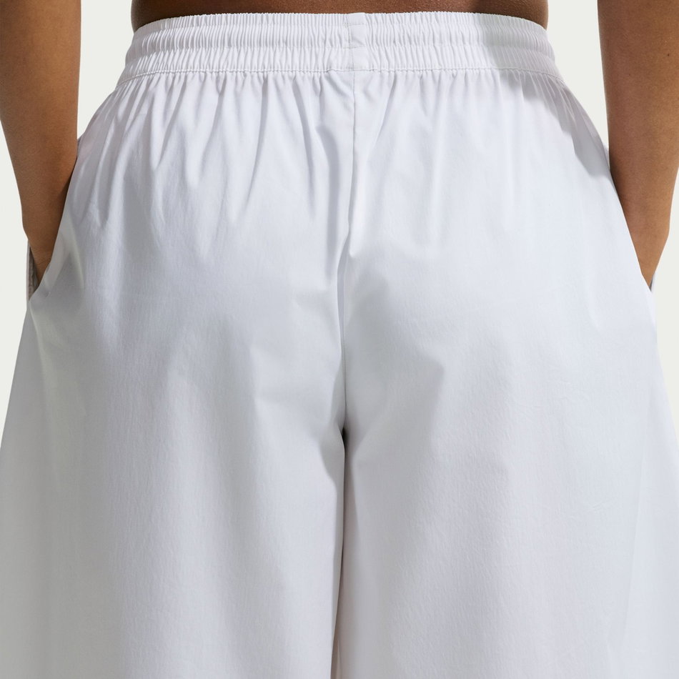 Poplin Culotte Kadın Beyaz Eşofman Altı