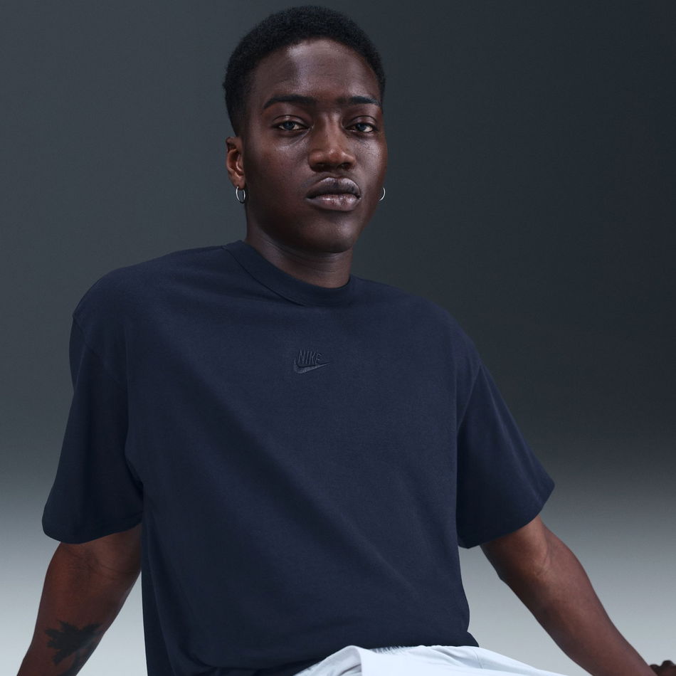 Premium Essential Sust Tee Erkek Lacivert Tişört