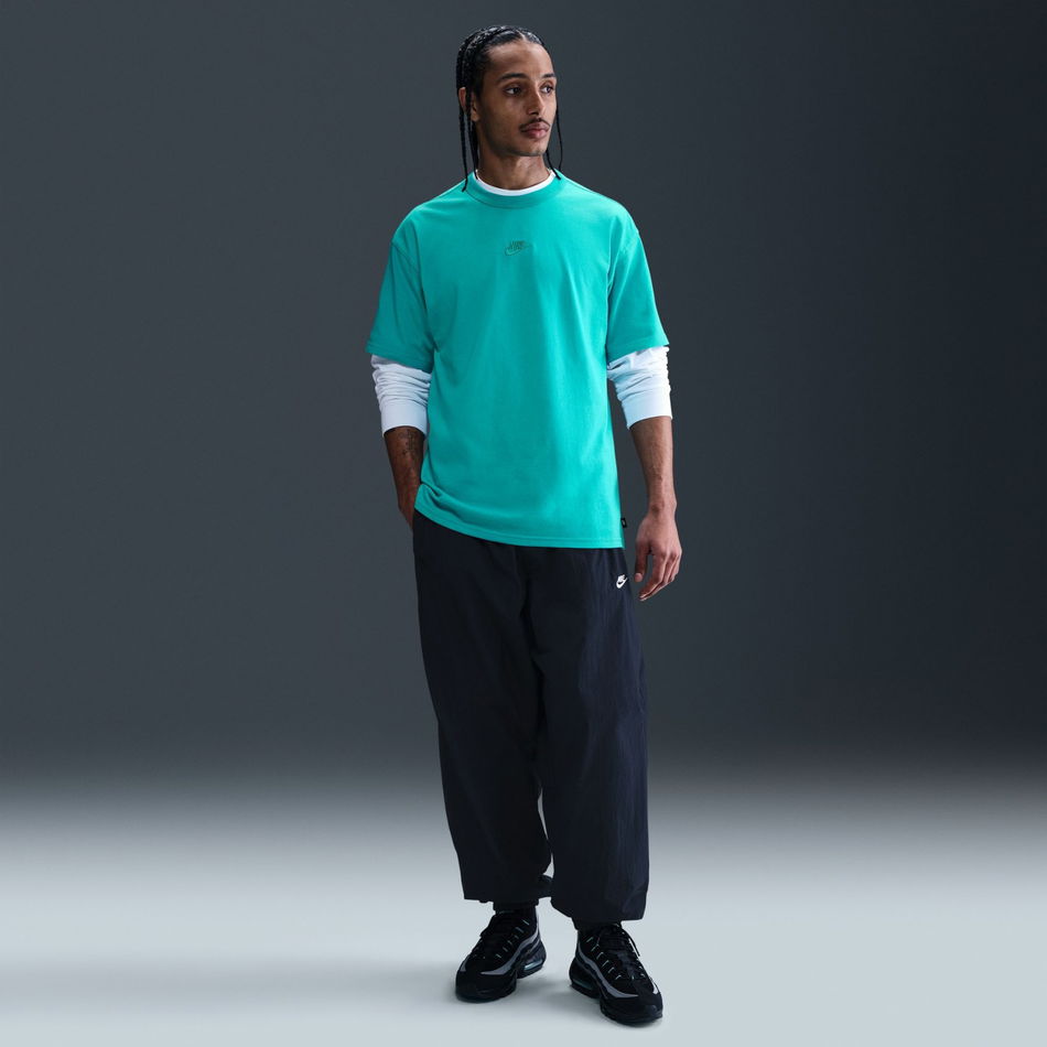Premium Essential Tee Erkek Mavi Tişört