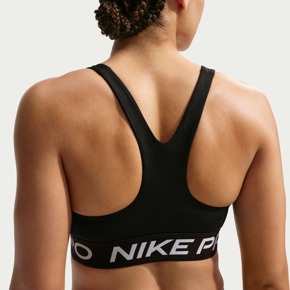 Nike Pro 365 Dri-FIT Ls Bra Kadın Siyah Sporcu Sütyeni