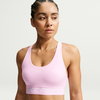 NIKE - Nike Pro 365 Dri-FIT Ls Bra Pedsiz Kadın Pembe Sporcu Sütyeni (1)