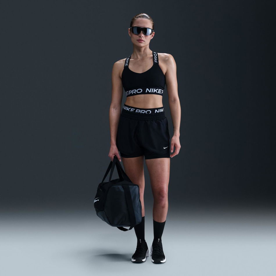 Nike Pro Light Support Bra Kadın Siyah Sporcu Sütyeni