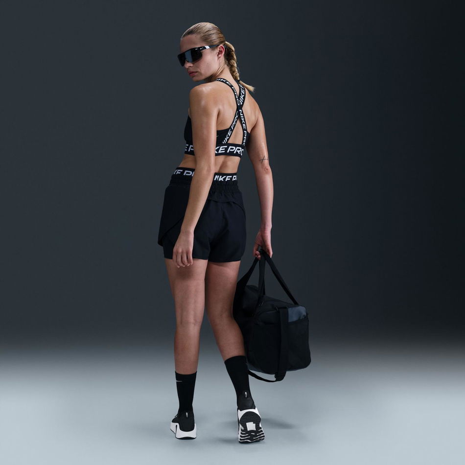 Nike Pro Light Support Bra Kadın Siyah Sporcu Sütyeni