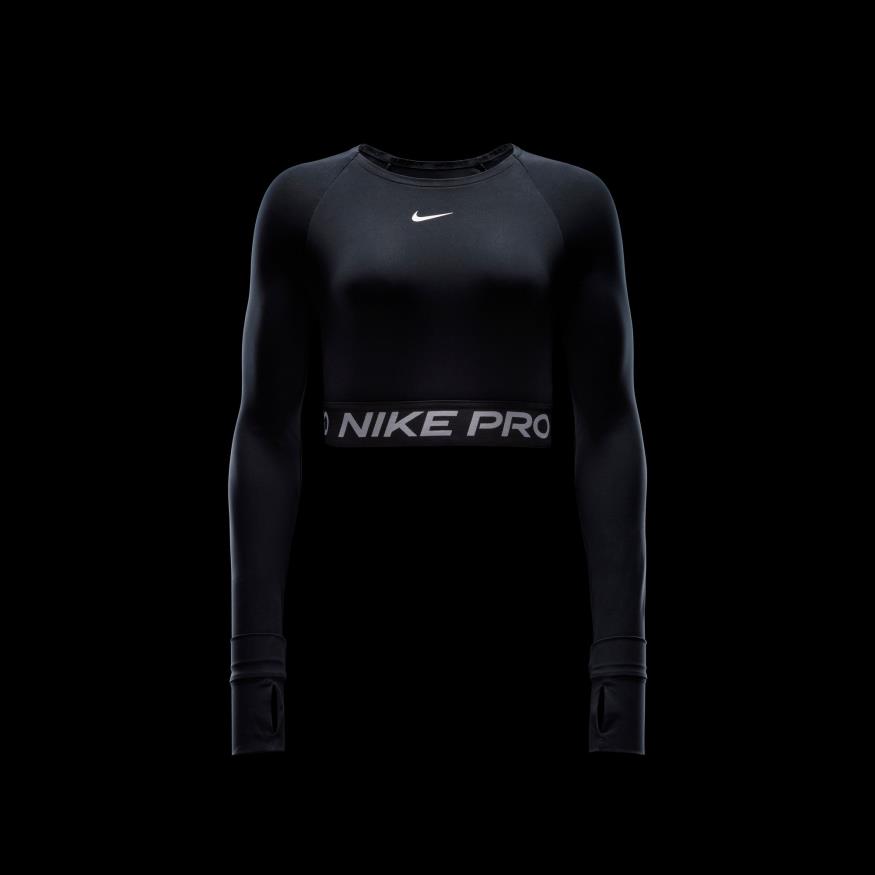 Nike Pro Dri-FIT 365 Crop Ls Kadın Sweatshirt