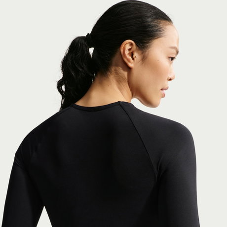 NIKE - Nike Pro Dri-FIT 365 Crop Ls Kadın Sweatshirt (1)