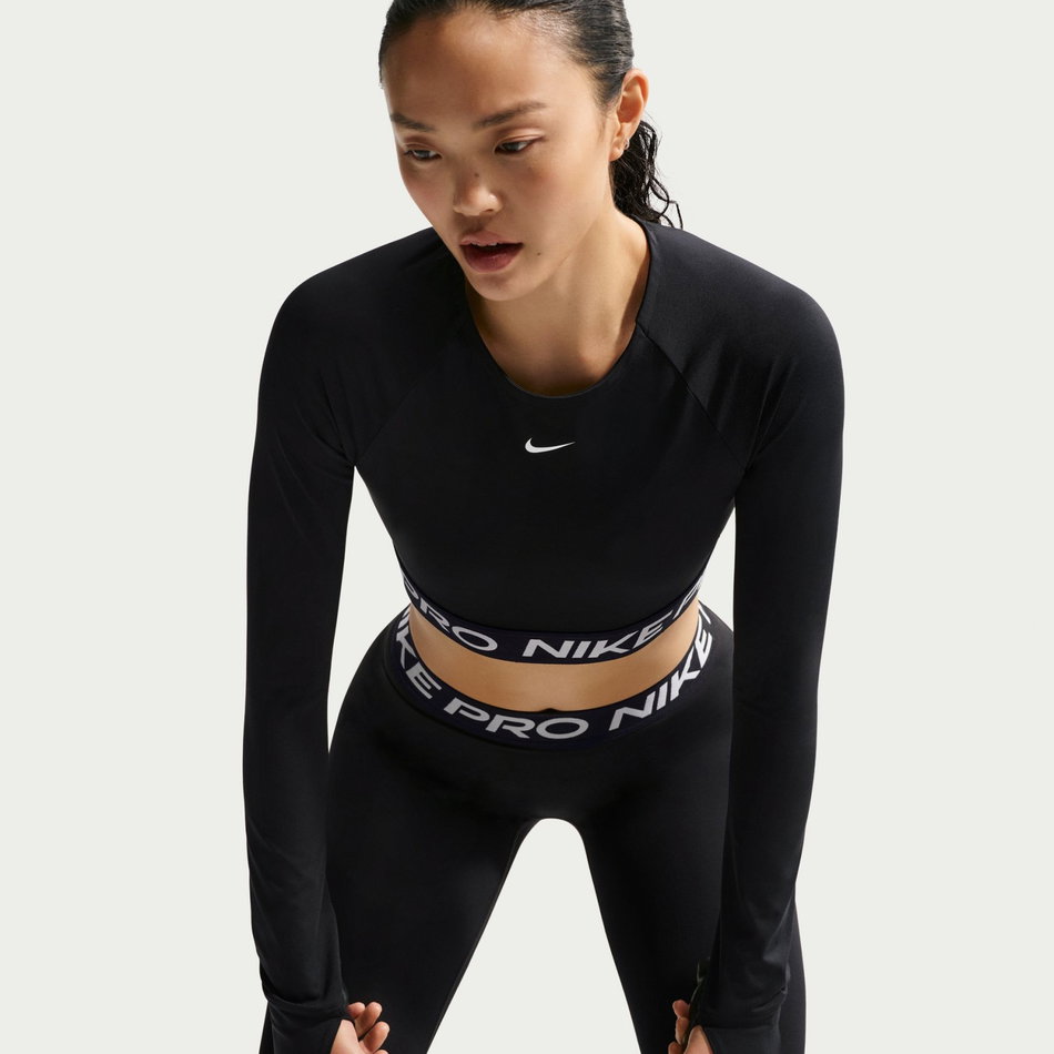 Nike Pro Dri-FIT 365 Crop Ls Kadın Sweatshirt
