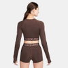 NIKE - Nike Pro Dri Fit 365 Crop Ls Kadın Sweatshirt (1)