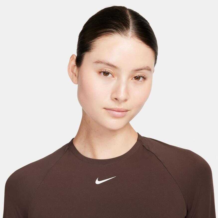 Nike Pro Dri Fit 365 Crop Ls Kadın Sweatshirt