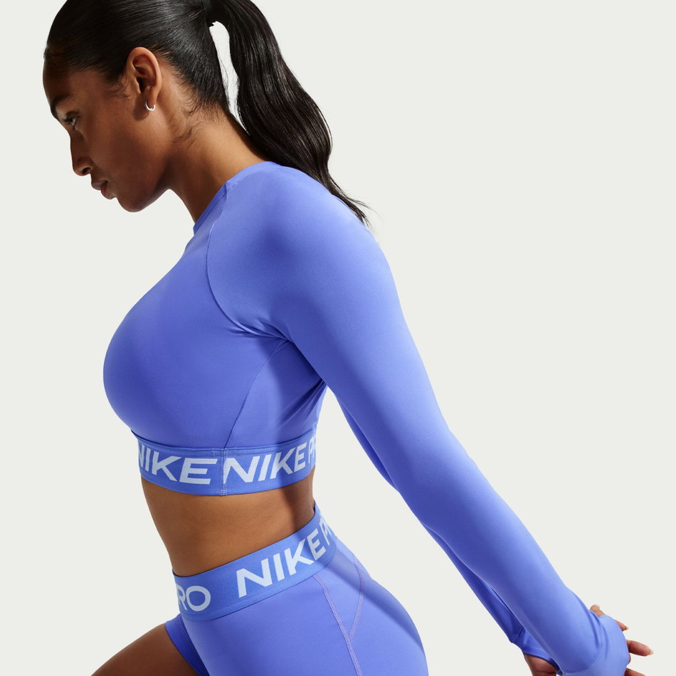 Nike Pro Dri-FIT 365 Crop Ls Kadın Sweatshirt