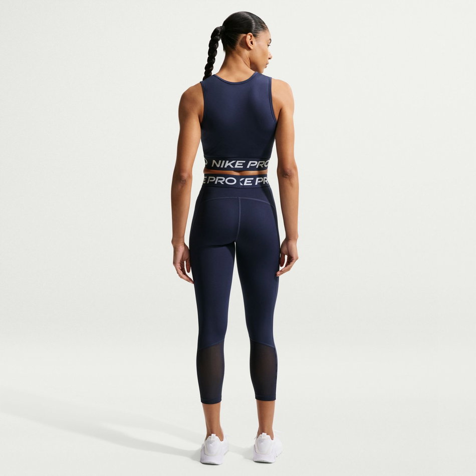 Nike Pro Dri-FIT 365 Crop Tank Kadın Lacivert Atlet