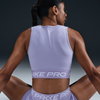 NIKE - Nike Pro Dri-FIT 365 Crop Tank Kadın Mor Atlet (1)