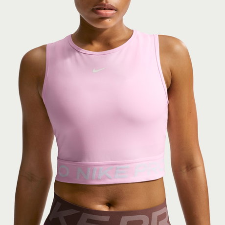 NIKE - Nike Pro Dri-FIT 365 Crop Tank Kadın Pembe Atlet (1)