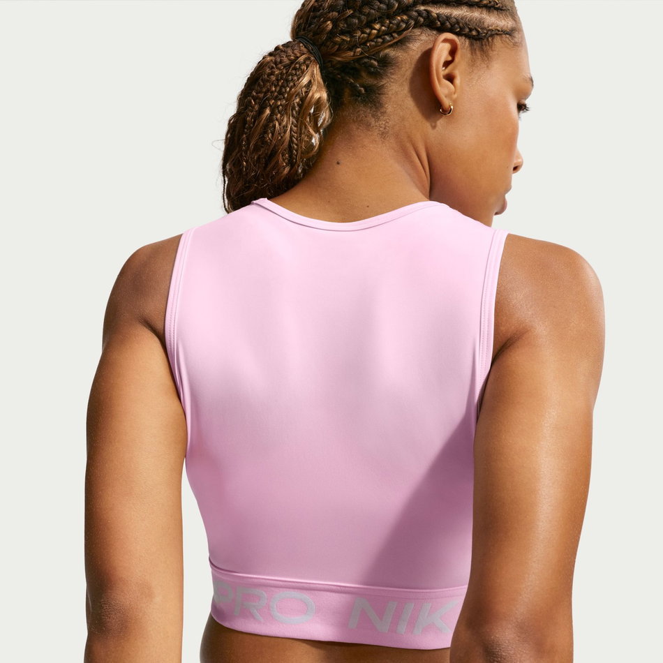 Nike Pro Dri-FIT 365 Crop Tank Kadın Pembe Atlet