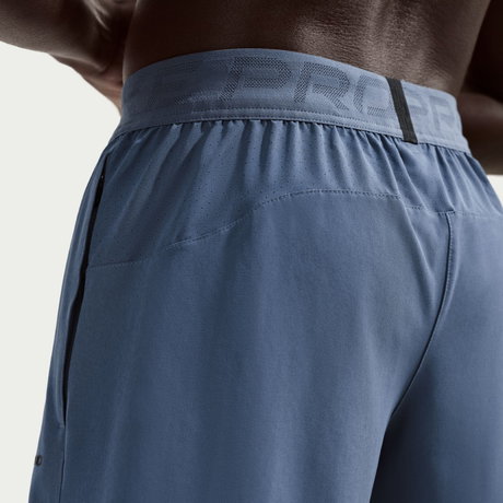 NIKE - Nike Pro Dri-FIT 6IN Short Erkek Mavi Şort (1)