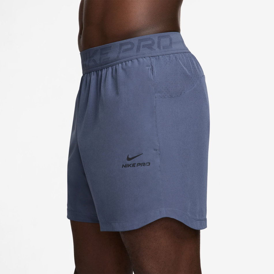 Nike Pro Dri-FIT 6IN Short Erkek Mavi Şort