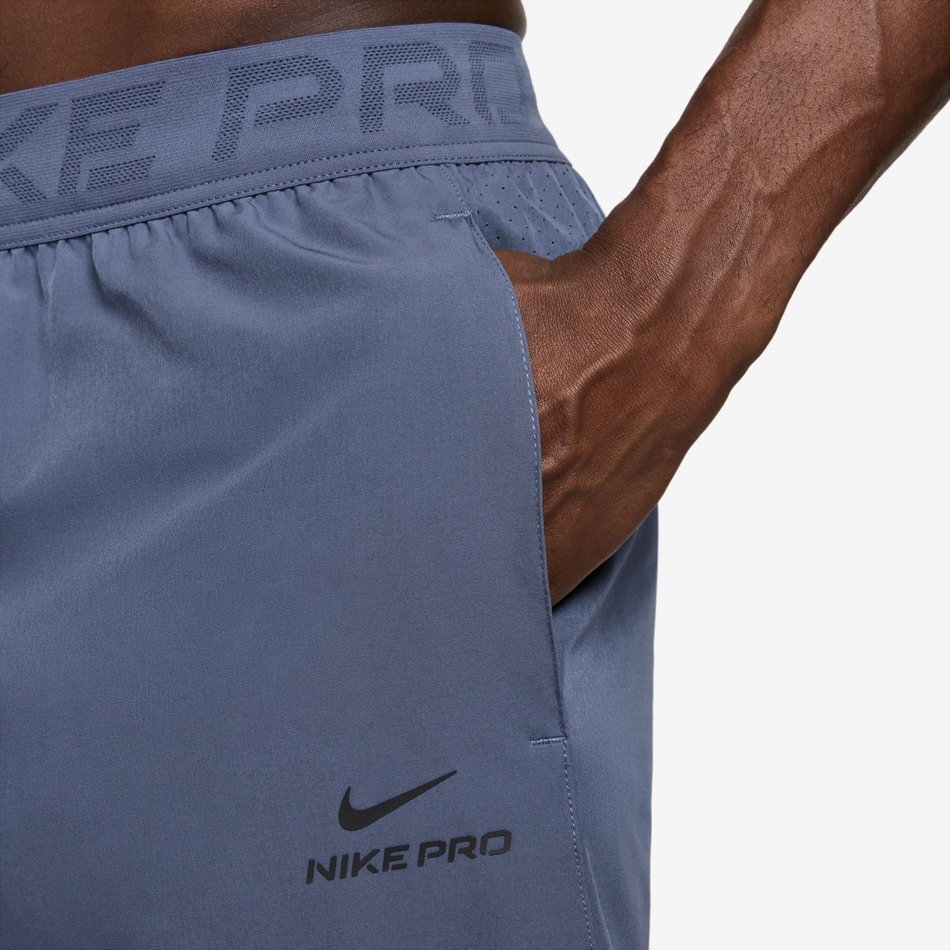 Nike Pro Dri-FIT 6IN Short Erkek Mavi Şort