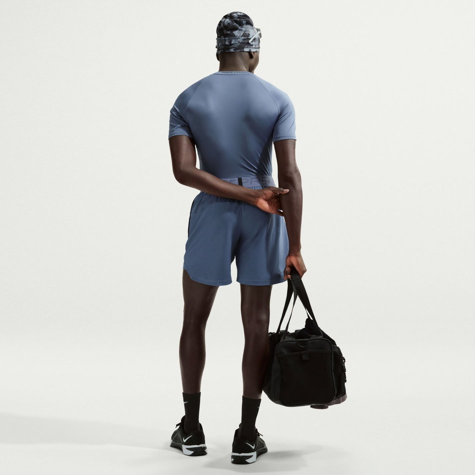 Nike Pro Dri-FIT 6IN Short Erkek Mavi Şort