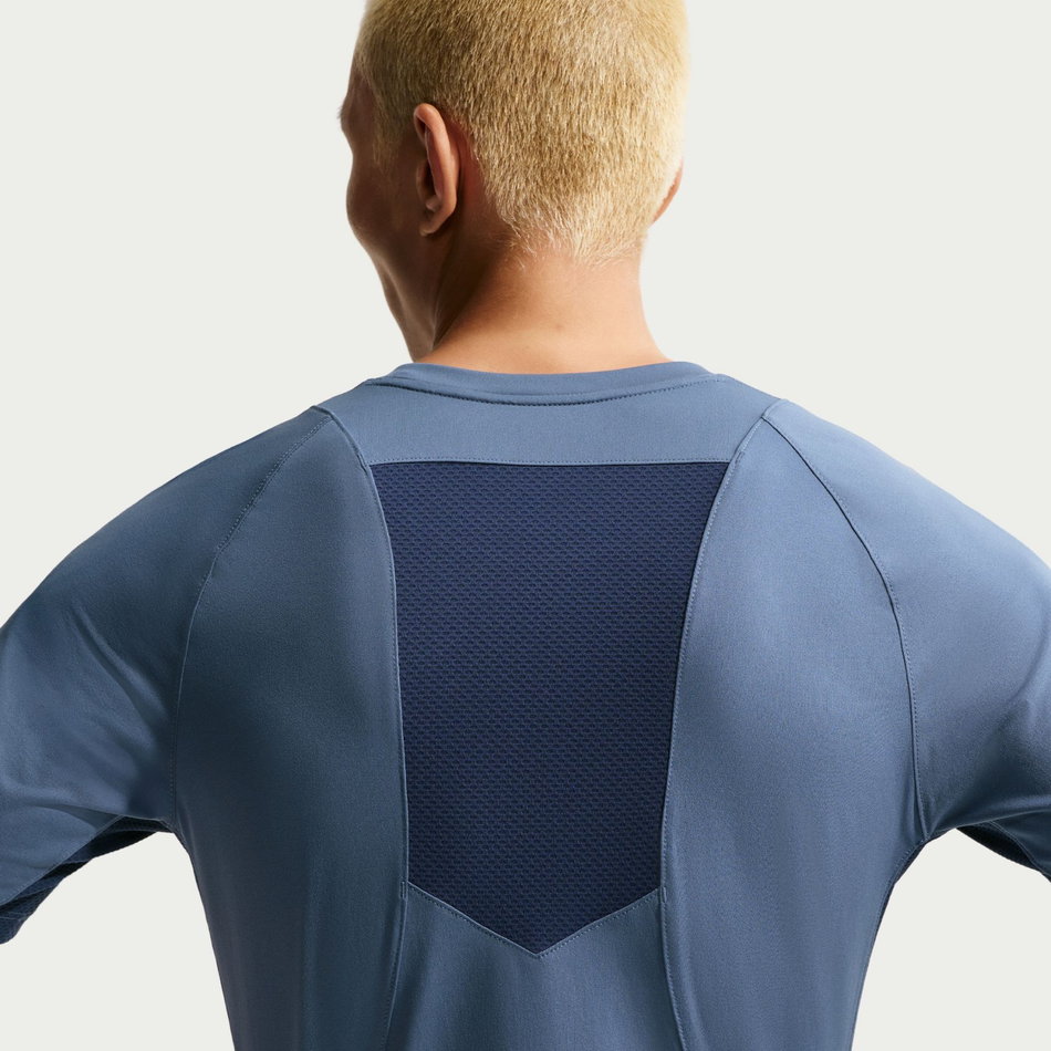 Nike Pro Dri-FIT ADV Ss Top Erkek Mavi Tişört