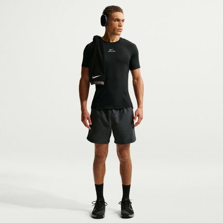 NIKE - Nike Pro Dri-FIT ADV Ss Top Erkek Siyah Tişört (1)