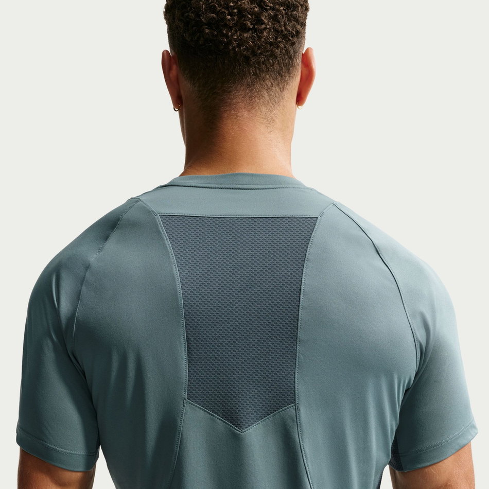 Nike Pro Dri-FIT ADV Ss Top Erkek Yeşil Tişört