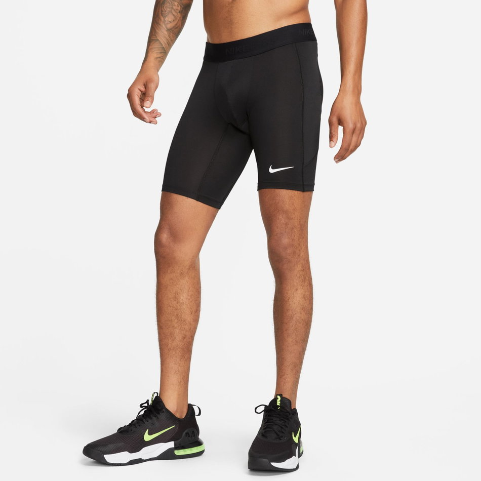 Nike Pro Dri-FIT Long Short Erkek Siyah Tayt