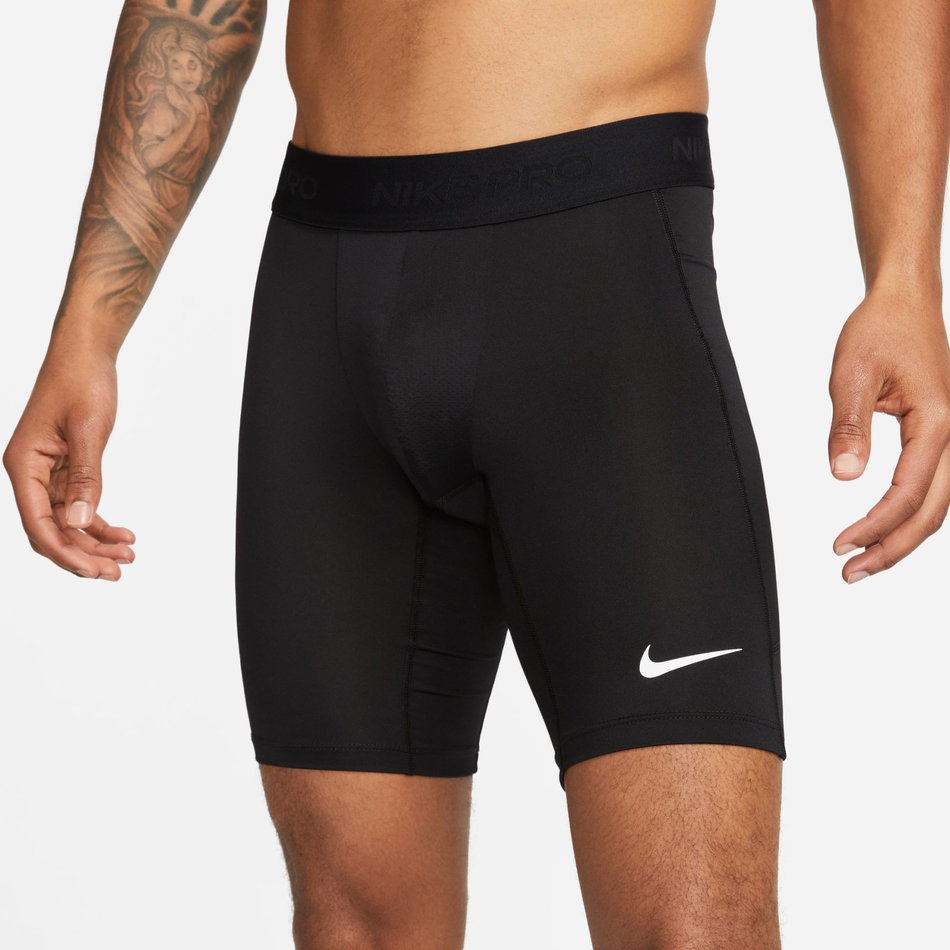 Nike Pro Dri-FIT Long Short Erkek Siyah Tayt