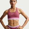 NIKE - Nike Pro Dri-FIT Ls Bra Kadın Pembe Sporcu Sütyeni (1)