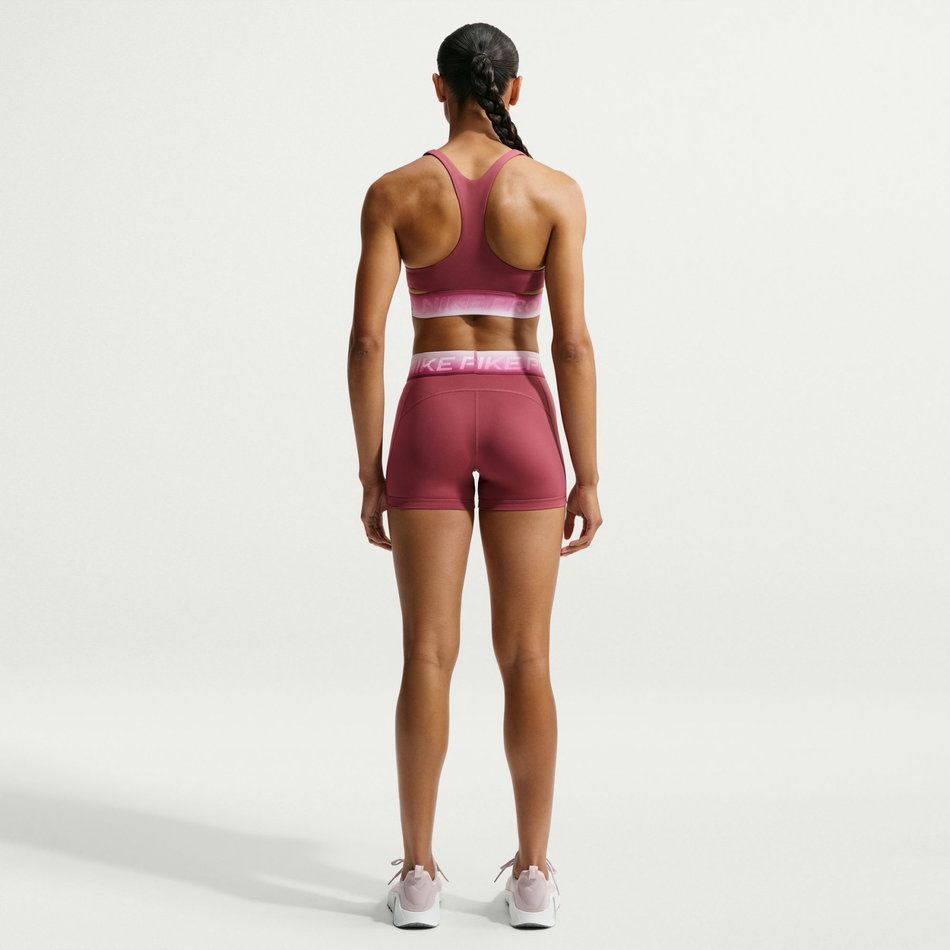 Nike Pro Dri-FIT Ls Bra Kadın Pembe Sporcu Sütyeni