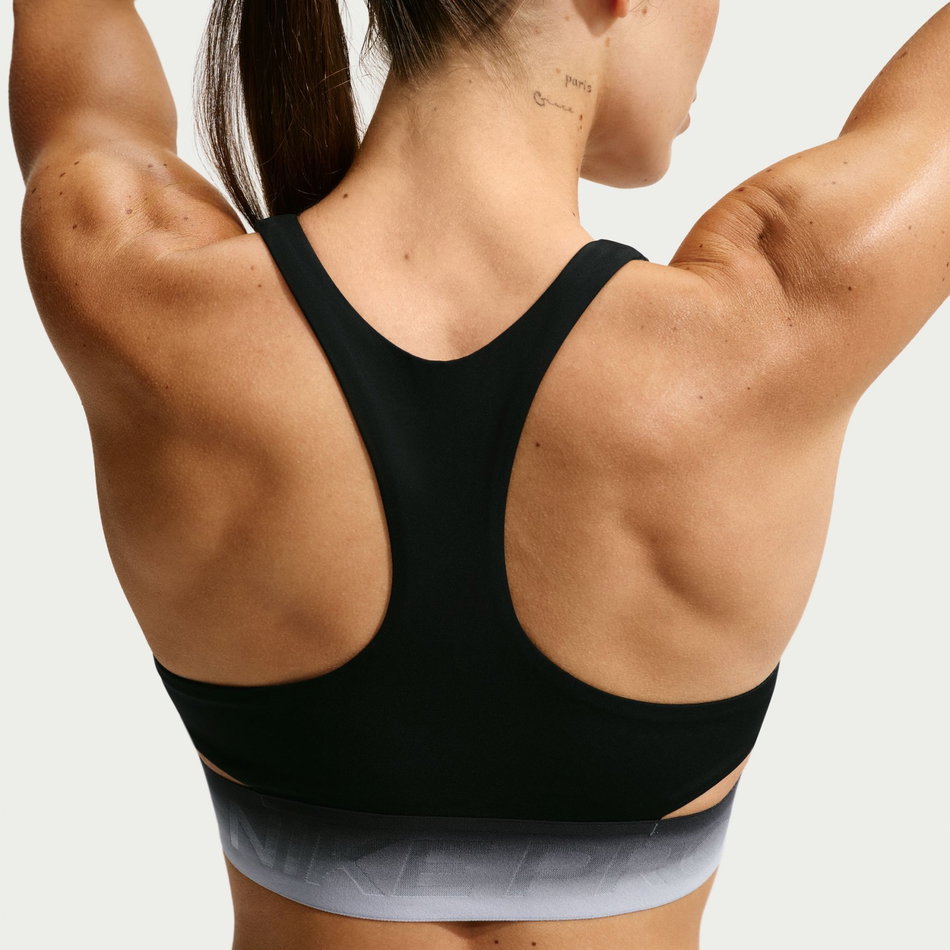Nike Pro Dri-FIT Ls Bra Kadın Siyah Sporcu Sütyeni