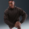 NIKE - Nike Pro Dri-FIT Midlayer Hoodie Erkek Kahverengi Sweatshirt (1)