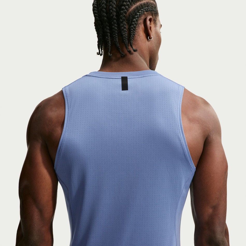 Nike Pro Dri-FIT Npt Tank Erkek Mavi Atlet