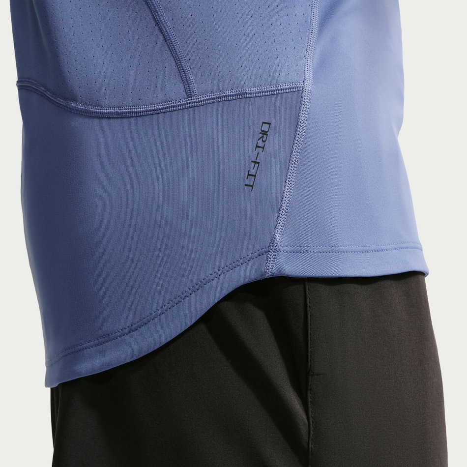 Nike Pro Dri-FIT Npt Tank Erkek Mavi Atlet