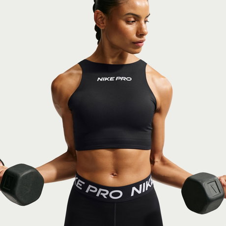 NIKE - Nike Pro Dri-FIT Sculpt Pedli Bra Kadın Sporcu Sütyeni