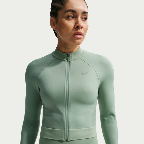 NIKE - Nike Pro Dri-FIT Seamless Fz Midlayer Kadın Sweatshirt