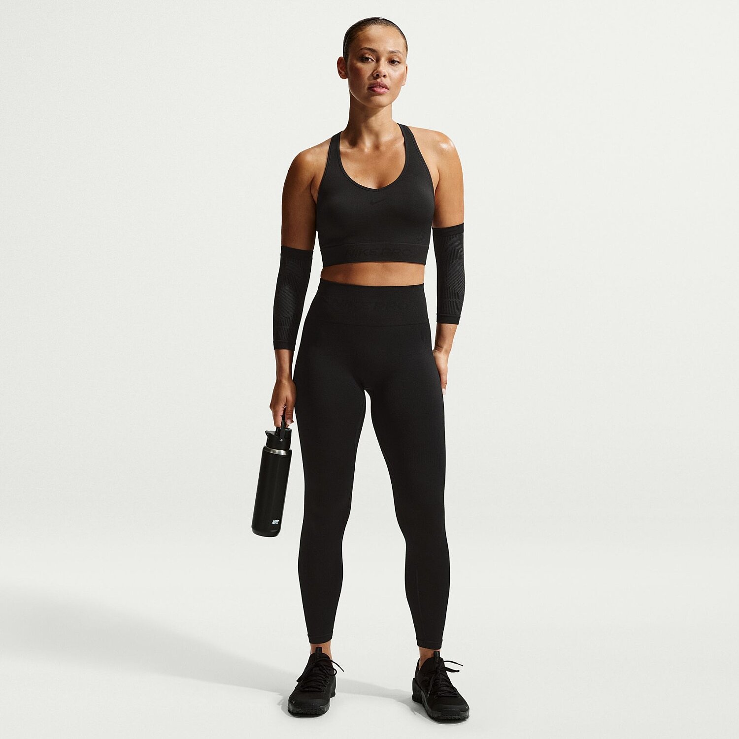 Женские тайтсы Nike Pro Dri-FIT Seamless Hr 7/8 Tight Tayt