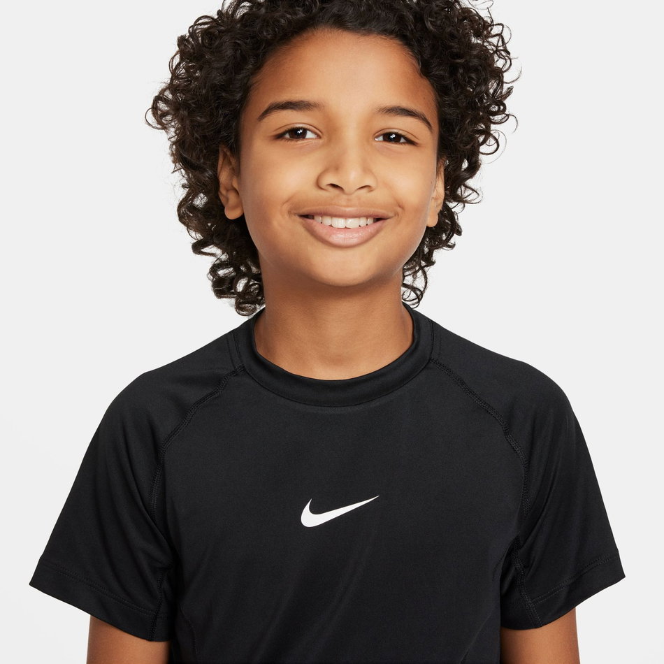Nike Pro Dri-FIT Ss Top Çocuk Siyah Tişört