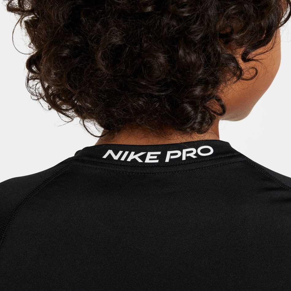 Nike Pro Dri-FIT Ss Top Çocuk Siyah Tişört