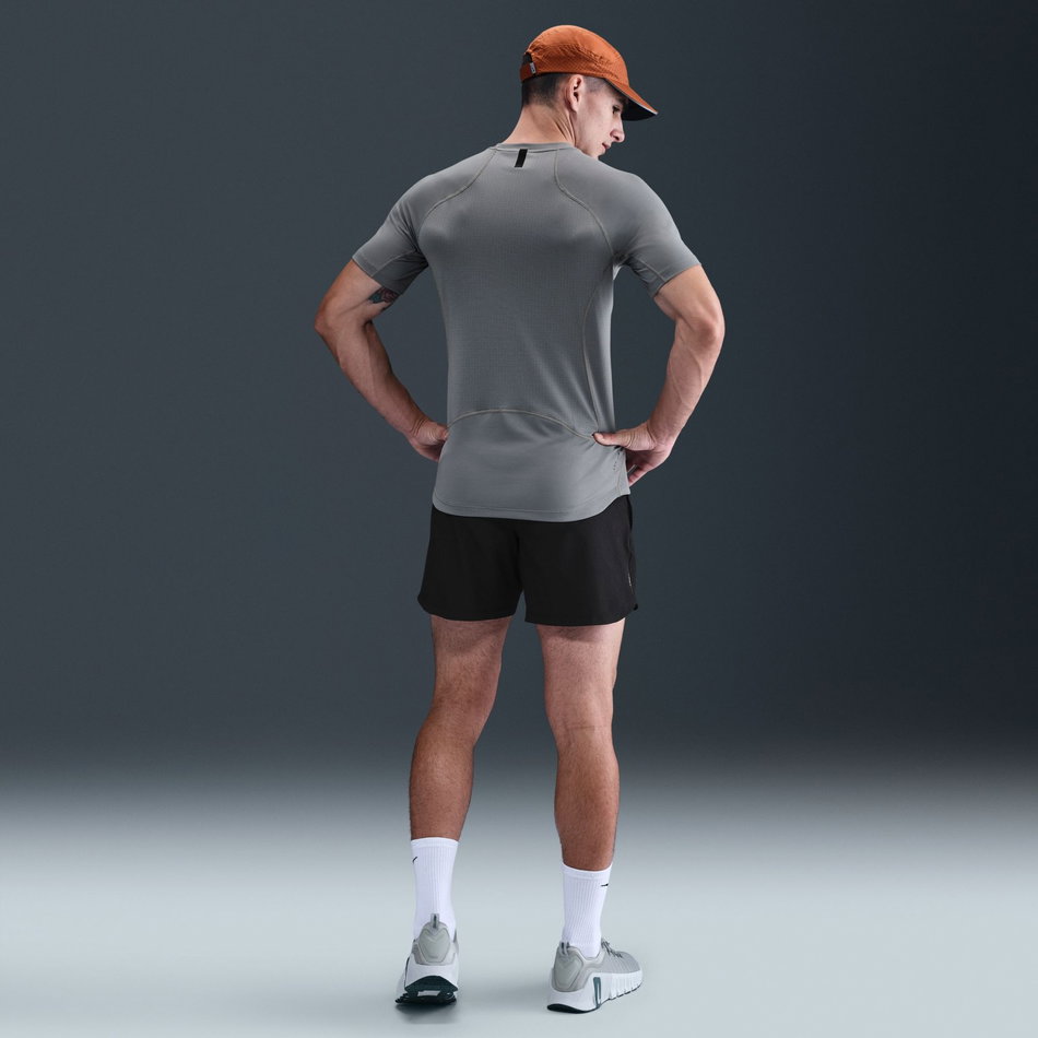 Nike Pro Dri-FIT Ss Top Erkek Gri Tişört