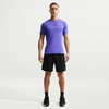 NIKE - Nike Pro Dri-FIT Ss Top Erkek Mor Tişört (1)