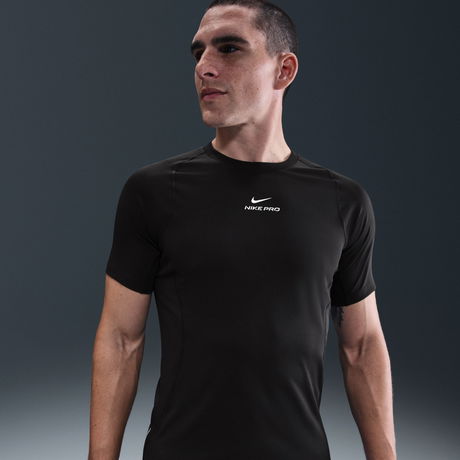 NIKE - Nike Pro Dri-FIT SS Top Erkek Siyah Tişört (1)
