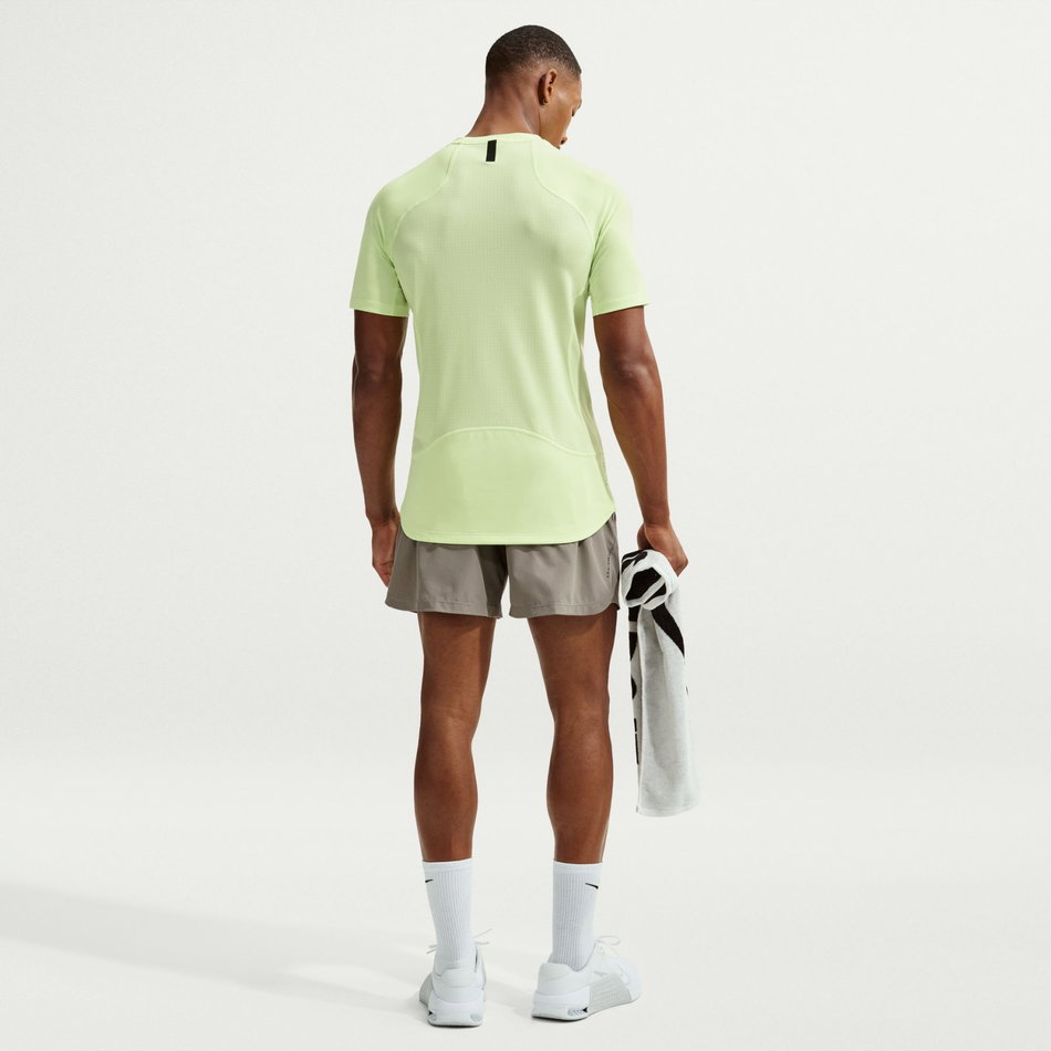 Nike Pro Dri-FIT Ss Top Erkek Yeşil Tişört